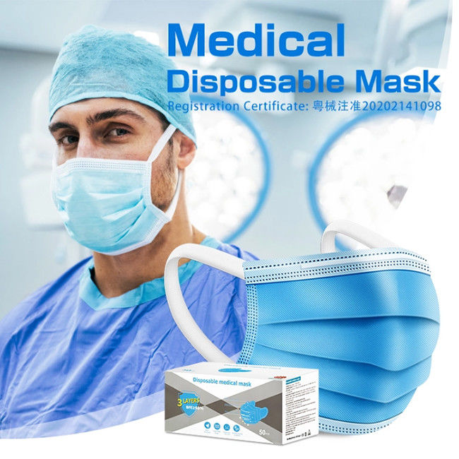 Anti Bacterial Earloop DOC Disposable Medical Mask