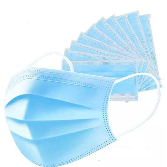 50pcs Nonwoven 3 Ply Earloop Disposable Medical Face Mask